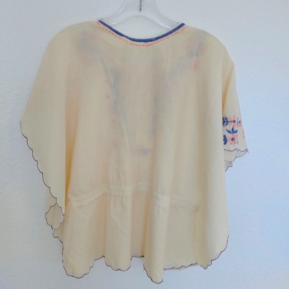 🥚VTG embroidered boho blouse - Picture 2 of 9